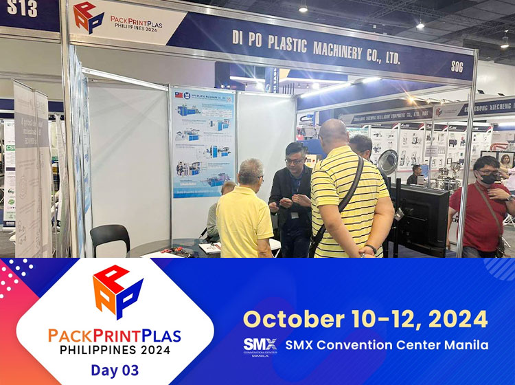 DIPO Plastic Machine Co., Ltd.PPP Philippines exhibition 2024 Day 03